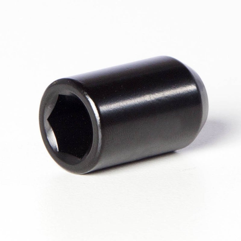 Circuit Performance Tuner Key Acorn Lug Nuts Black 12x1.5 Forged Steel (20pc + Tool) - Image 3